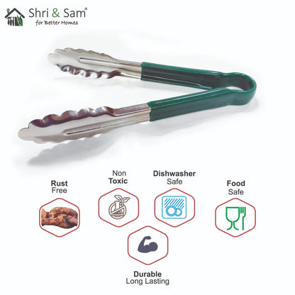 Stainless Steel Utility Tong Large