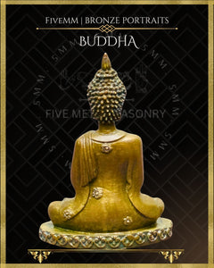 Buddha Panchaloha Bronze Icon - 3"