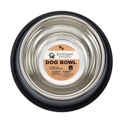 Stainless Steel Anti-Skid Dog Feeding Bowl