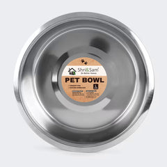 Stainless Steel Pet Bowl with Anti-Skid Base