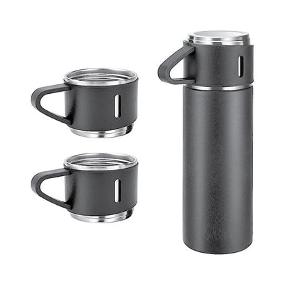 Stainless Steel 3 PCS Thermo Flask Gift Set