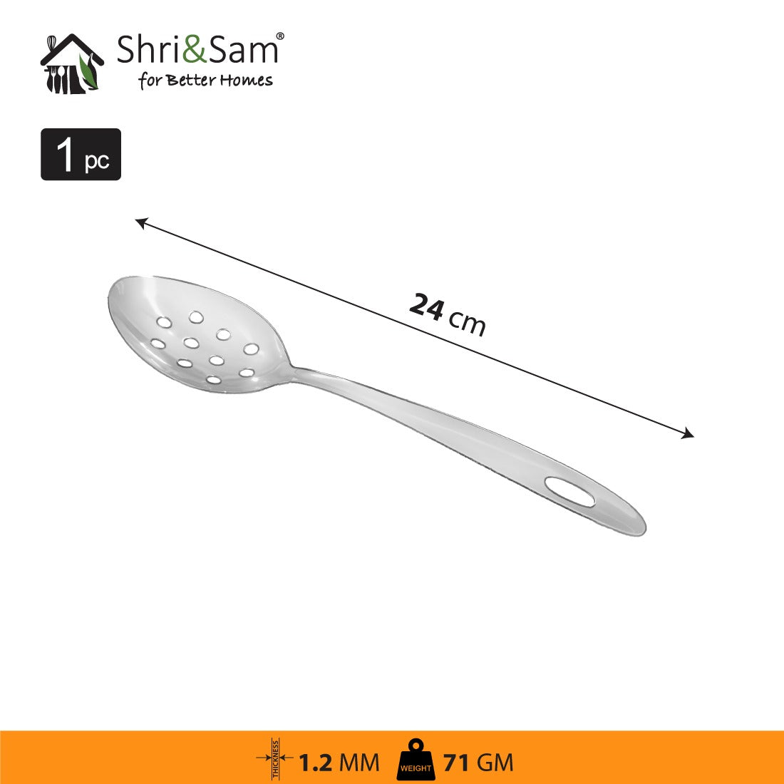 Stainless Steel Salad Serving Tools Pearl