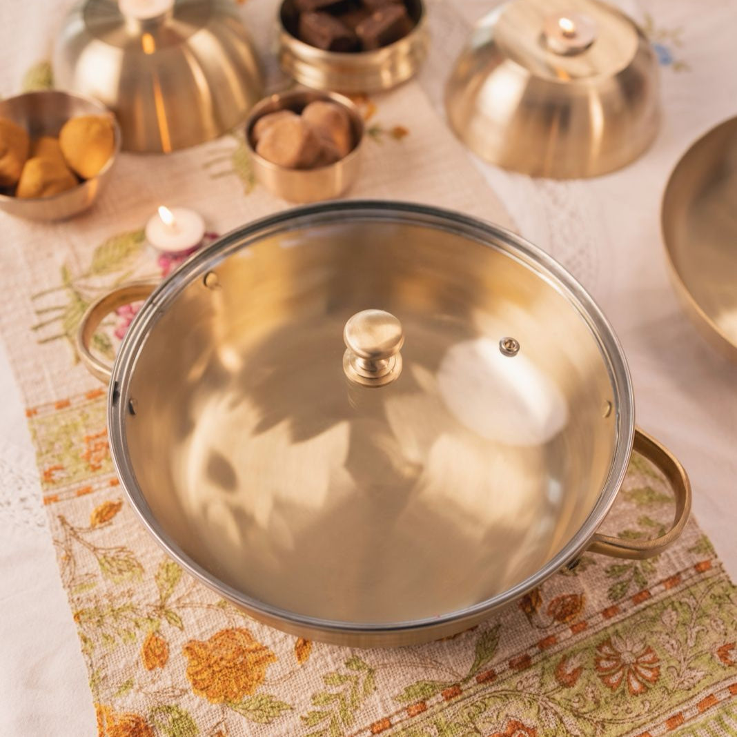 Velanstore Bronze Casserole ( Small)
