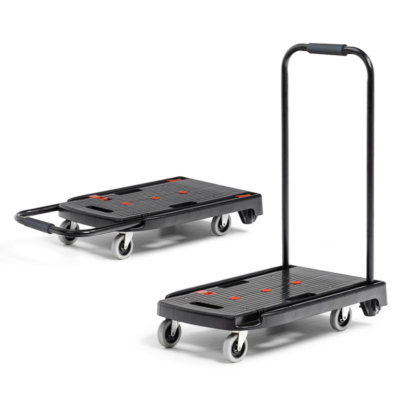 Corvids 100 Kg Portable & Compact Plastic Platform Trolley-1