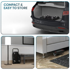 Corvids 100 Kg Portable & Compact Plastic Platform Trolley-7