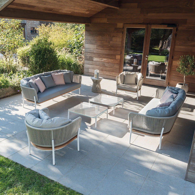 Arthur Outdoor Sofa Set 2 3 Seater sofa, 2 Single seater, 1 Small Table and 1 Center Table With 1 Side Table Set