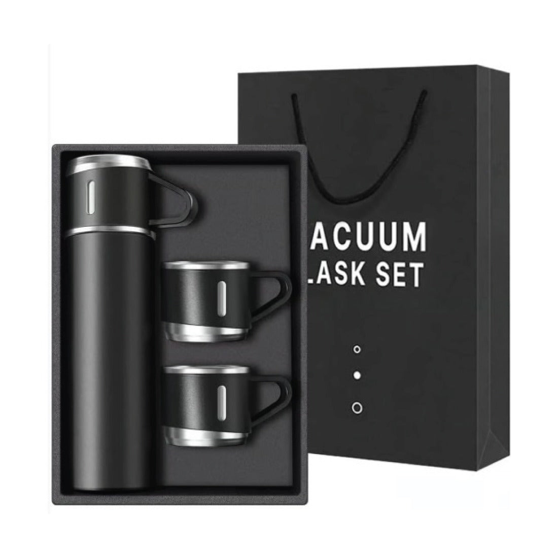 Stainless Steel 3 PCS Thermo Flask Gift Set