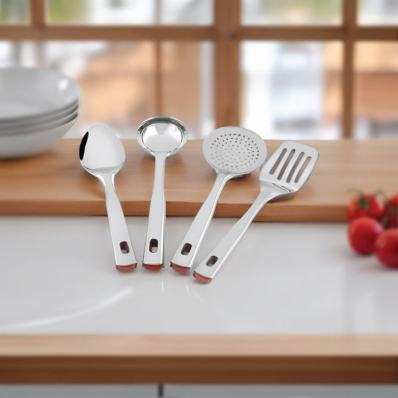 Stainless Steel Serving Tool Queen Set of 4 pcs