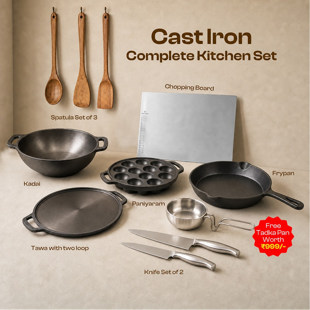 Cast Iron Complete Kitchen Set