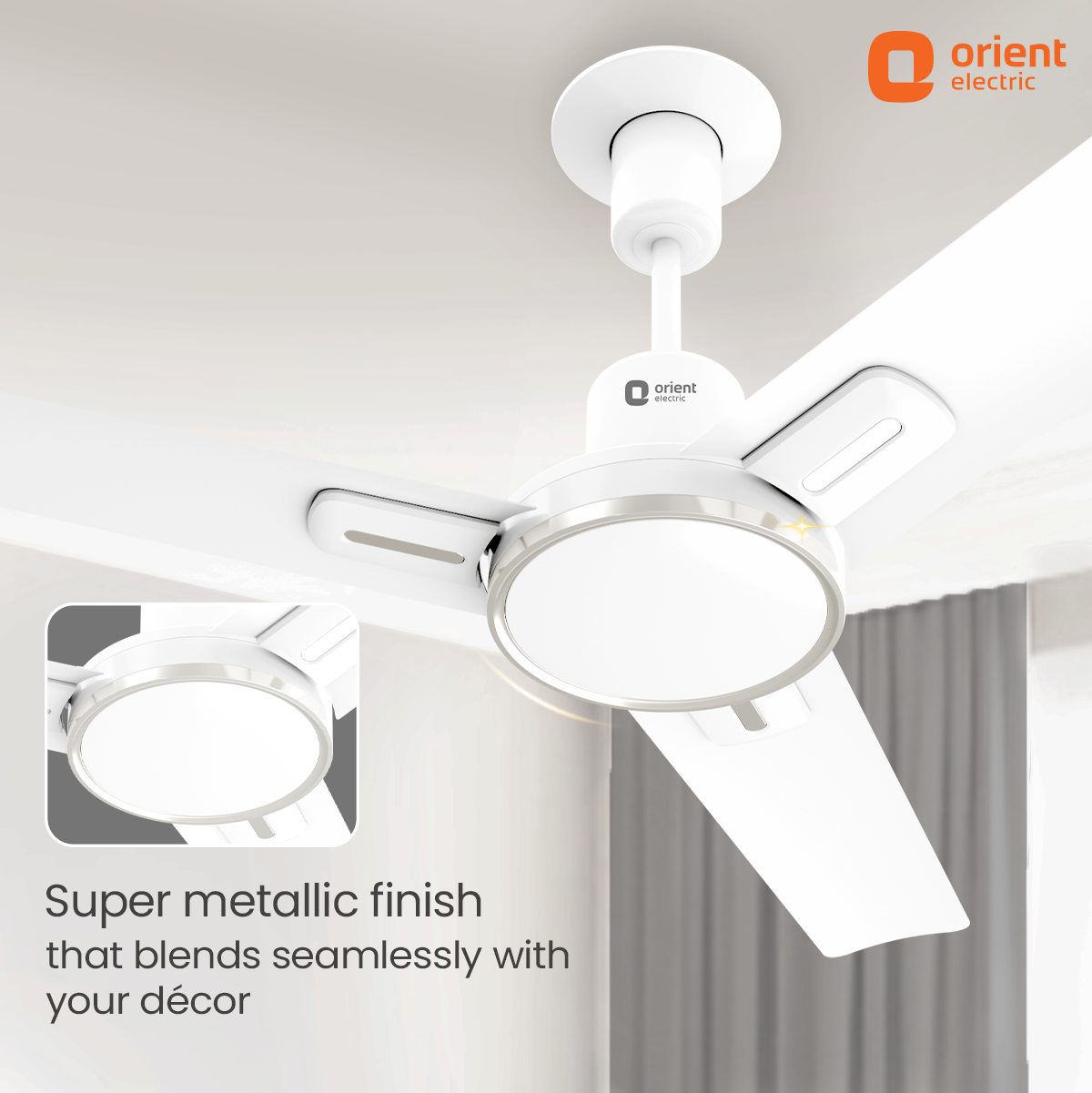 Luna High Speed Decorative Ceiling Fan | 2 Year Warranty