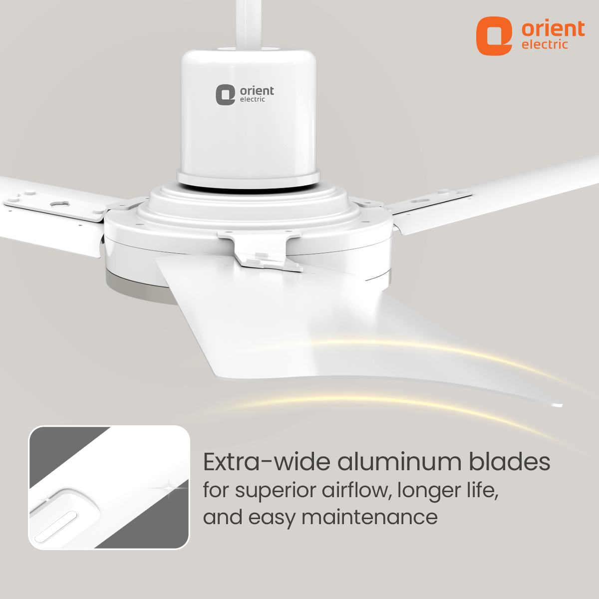 Luna High Speed Decorative Ceiling Fan | 2 Year Warranty