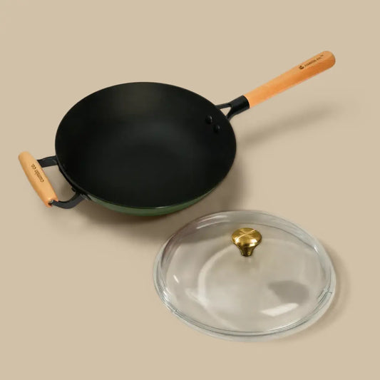 No. 10 Cast Iron Wok LITE (26cm)