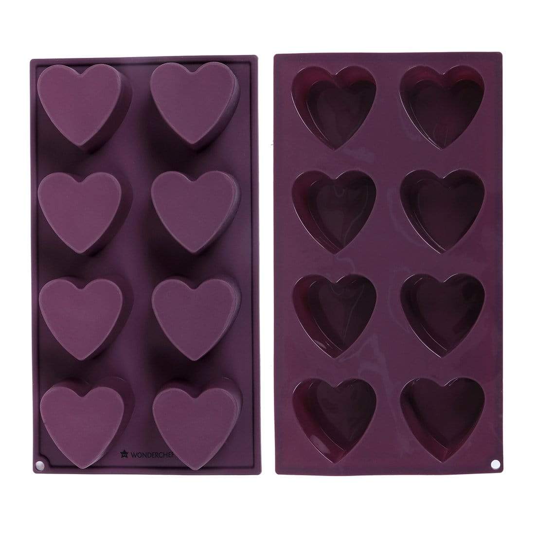 Wonderchef Platinum Silicone Heart Cake Mould