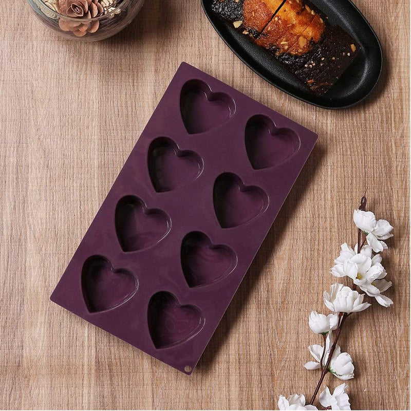 Wonderchef Platinum Silicone Heart Cake Mould
