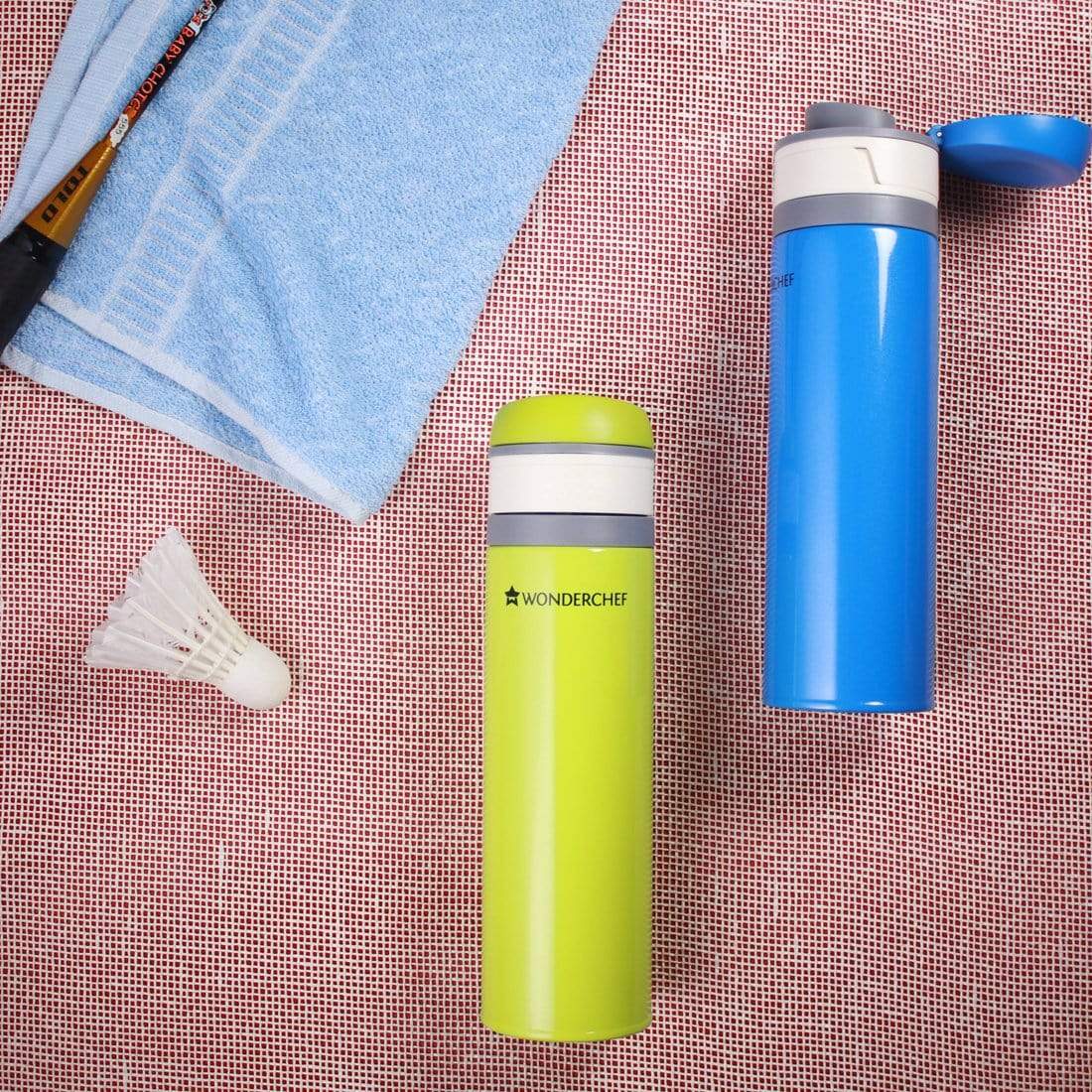 Uni-Bot, 500ml, Apple Green, Double Wall Stainless Steel Vacuum Insulated Hot and Cold Flask, Ultra Light, Spill and Leak Proof, 2 Years Warranty