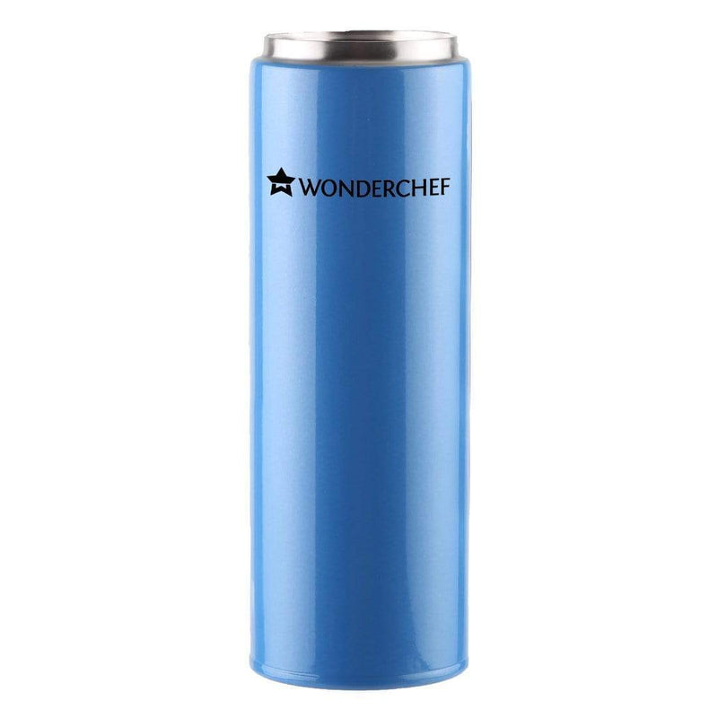 Uni-Bot, 500ml, Double Wall Stainless Steel Vacuum Insulated Hot and Cold Flask, Ultra Light, Spill and Leak Proof, 2 Years Warranty, Blue