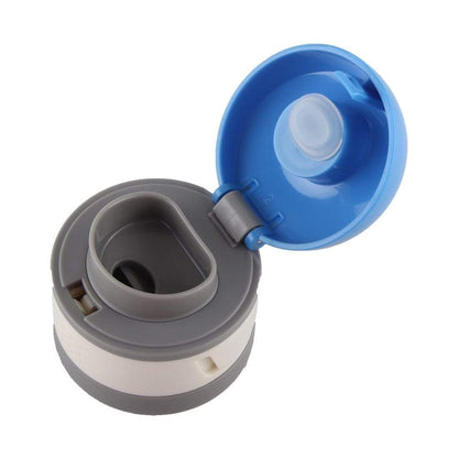 Uni-Bot, 500ml, Double Wall Stainless Steel Vacuum Insulated Hot and Cold Flask, Ultra Light, Spill and Leak Proof, 2 Years Warranty, Blue