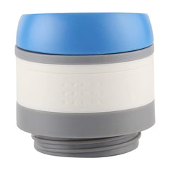 Uni-Bot, 500ml, Double Wall Stainless Steel Vacuum Insulated Hot and Cold Flask, Ultra Light, Spill and Leak Proof, 2 Years Warranty, Blue
