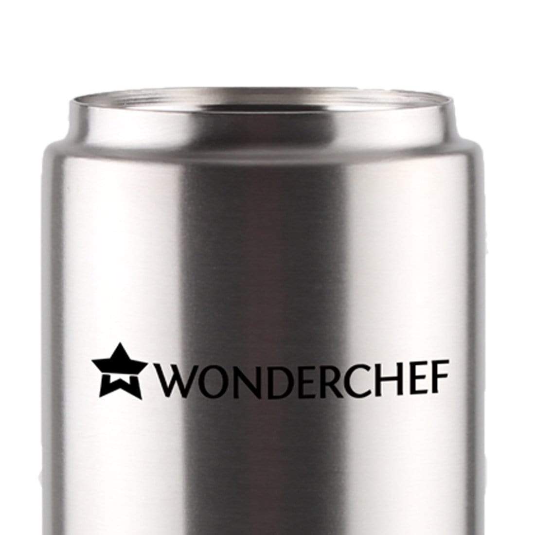Uni-Bot, 500ml, Silver, Double Wall Stainless Steel Vacuum Insulated Hot and Cold Flask, Ultra Light, Spill and Leak Proof, 2 Years Warranty