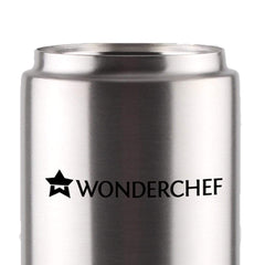 Uni-Bot, 500ml, Silver, Double Wall Stainless Steel Vacuum Insulated Hot and Cold Flask, Ultra Light, Spill and Leak Proof, 2 Years Warranty