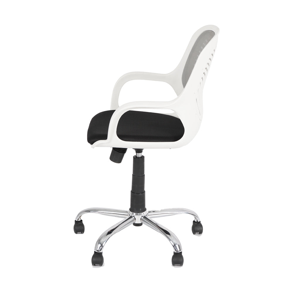 Nilkamal Yaris Mid Back Chrome Base Chair