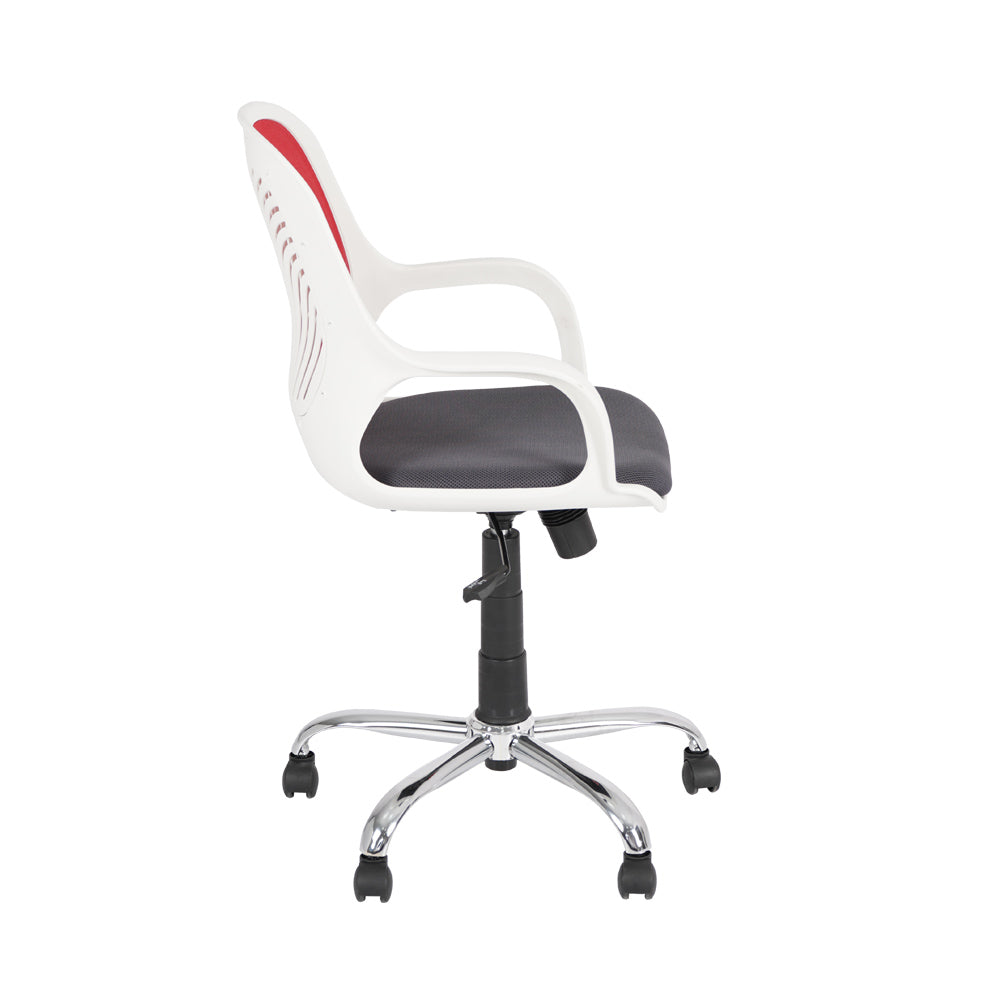Nilkamal Yaris Mid Back Chrome Base Chair