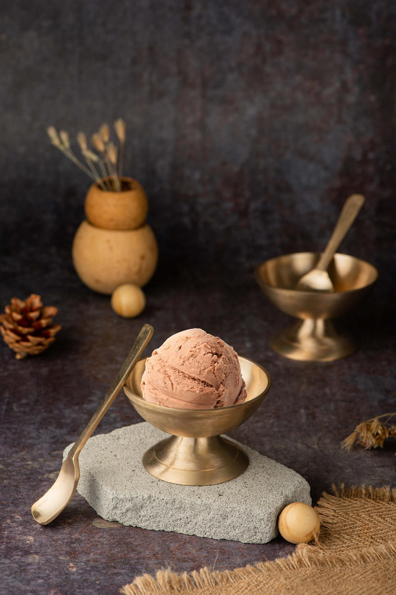 Kansa Ice Cream Bowl Set 2Pc