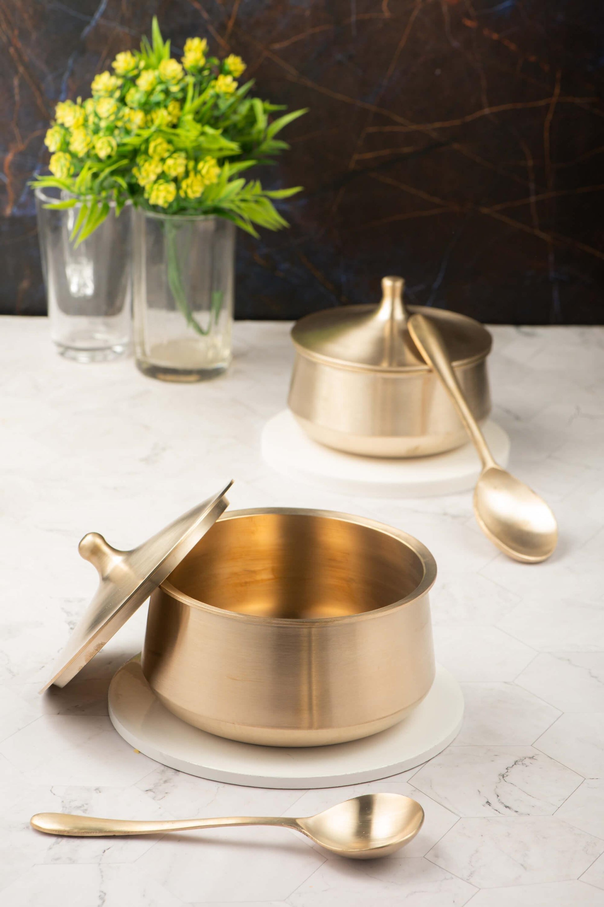 Kansa Serving Bowl Set / Serveware