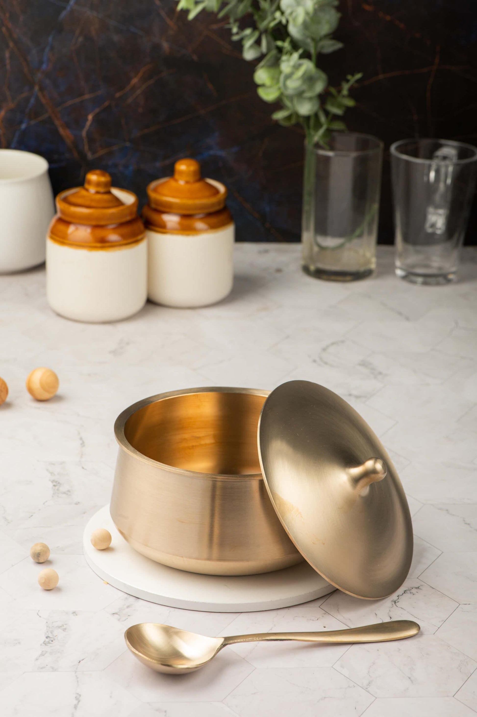 Kansa Serving Bowl Set / Serveware