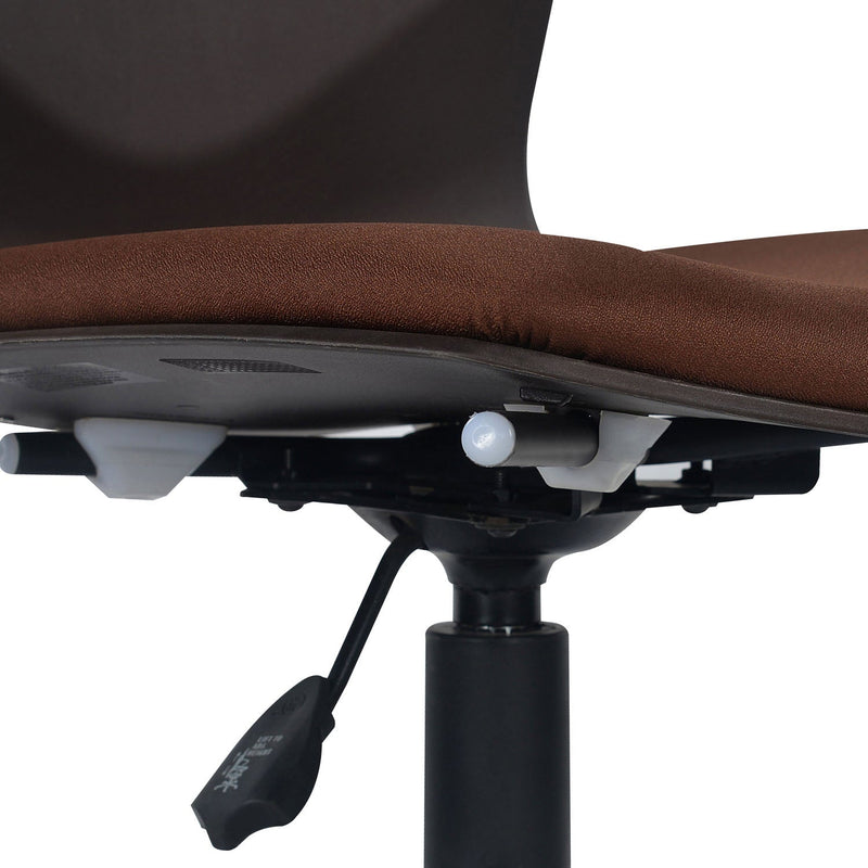 Nilkamal Zing Revolving Office Chair (Brown)