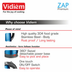 Zap Premium - Azure Blue 1.8 Ltr vidiem
