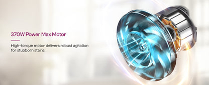 Godrej 12 Kg 5 Star, 1440 RPM Spin Motor, Tri-Roto Pulsator For Powerful Scrub, 370 W PowerMax Wash For Heavy Laundry Semi Automatic Top Load Washing Machine (WS EDGE UNO 120 5.0 PB4 MIGR, Mist grey)