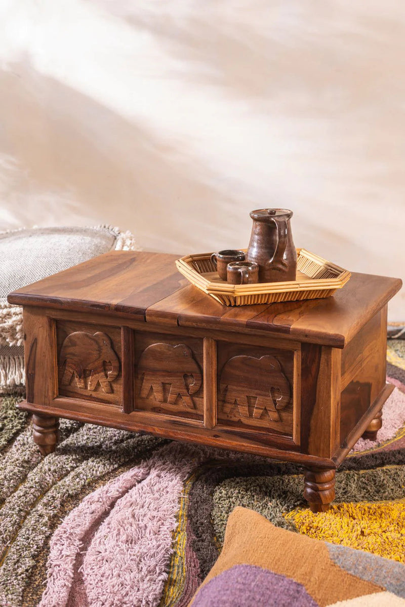 Sieraa Hathi Storage Coffee Table