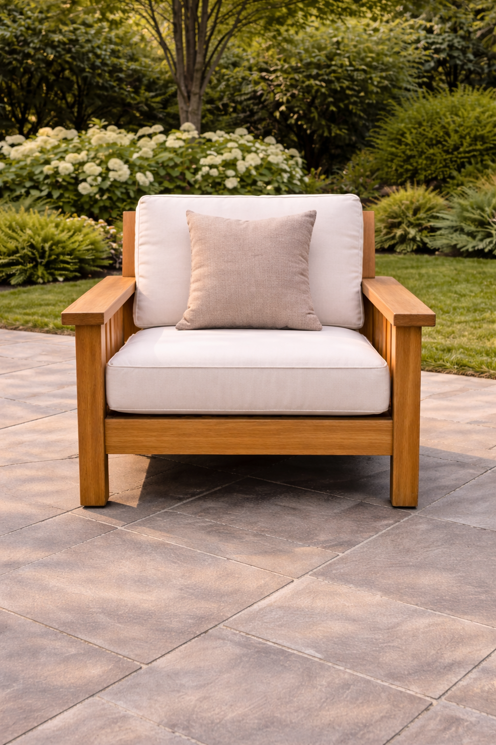 URBAN 3 Seater TEAK Wood Sofa