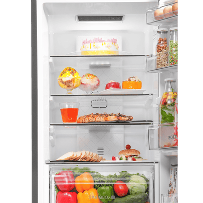 Haier 237 Litres 2 Star Frost Free Double Door Bottom Mount Convertible Refrigerator with Turbo Icing (HRB-2872IBMS-P, Moon Silver)