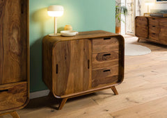 Marwar  Solid Sheesham Wood Storage Cabinet