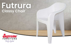 Supreme Futura Plastic With-Arm Chair