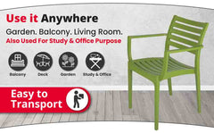 Supreme Empire Plastic With-Arm Chair