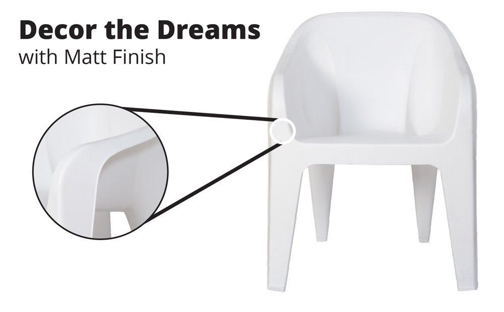 Supreme Futura Plastic With-Arm Chair