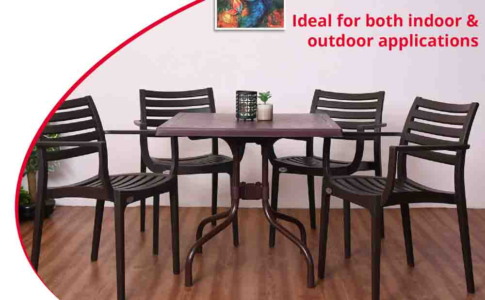 Supreme Empire Plastic With-Arm Chair