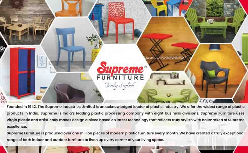 Supreme Empire Plastic With-Arm Chair