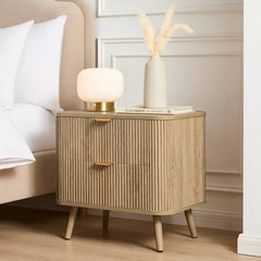 Selin 2 Drawer Bedside Table