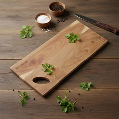 Fluke Acacia Solid Wood Serving & Chopping Board