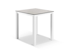 Huskey Outdoor Bar Sets 4 Chairs and 1 Table Patio Bar Set (White)