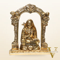 Adi Shankara Brass Statue | 5" Height | Advaita Vedanta Teachings