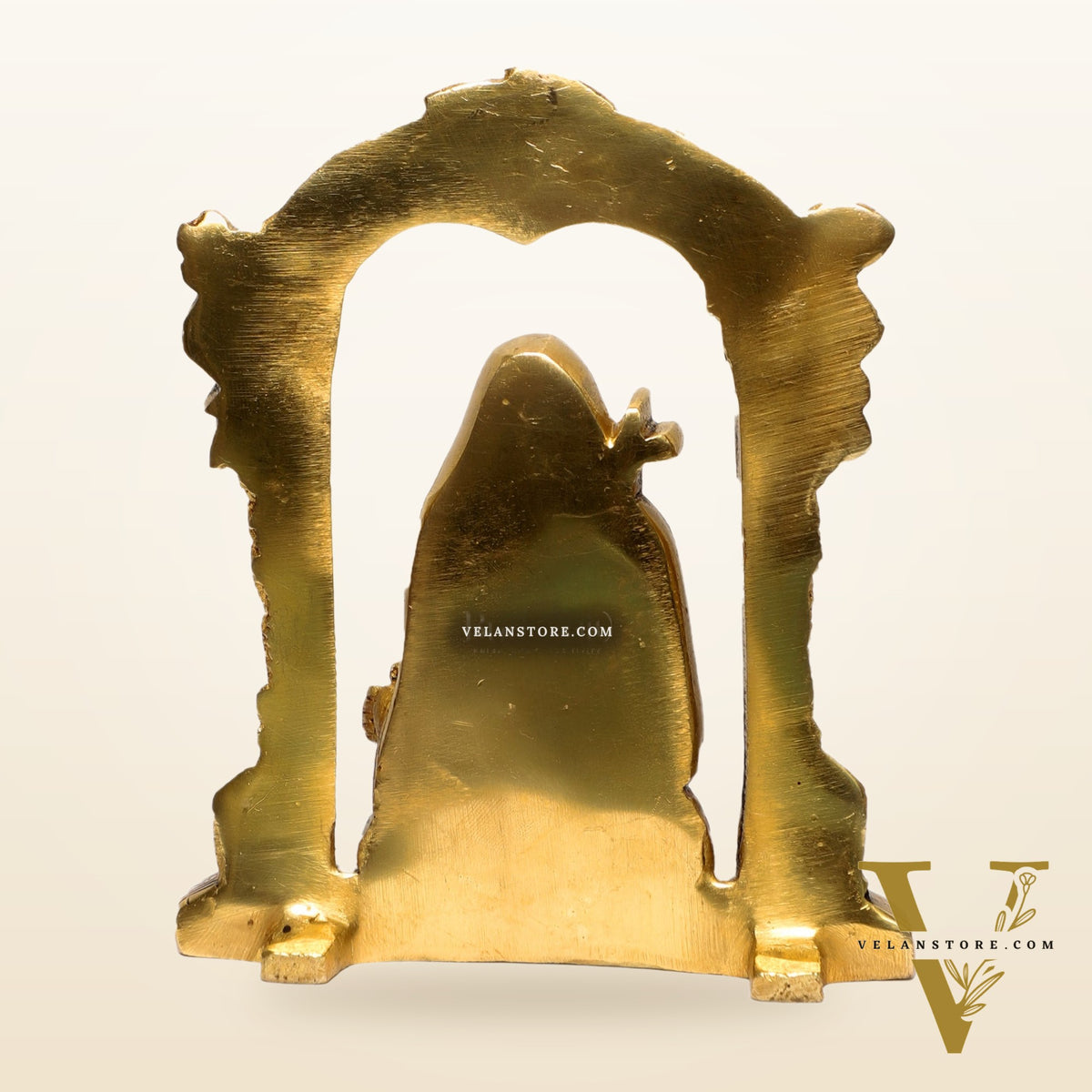 Adi Shankara Brass Statue | 5" Height | Advaita Vedanta Teachings