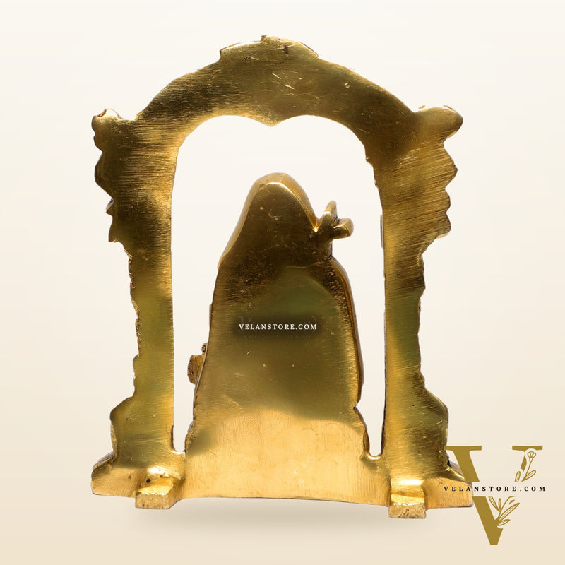 Adi Shankara Brass Statue | 5" Height | Advaita Vedanta Teachings