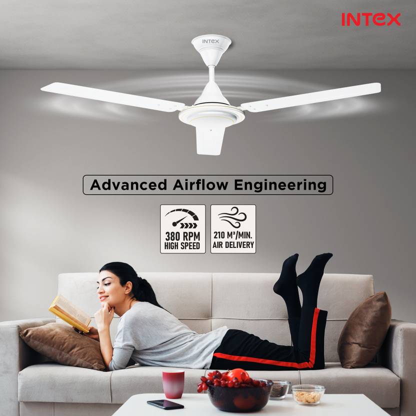INTEX Aero 1200MM High Air Delivery 1200 mm Ceiling Fan-4