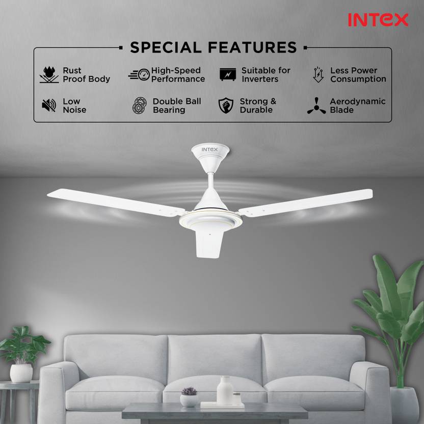 INTEX Aero 1200MM High Air Delivery 1200 mm Ceiling Fan-6