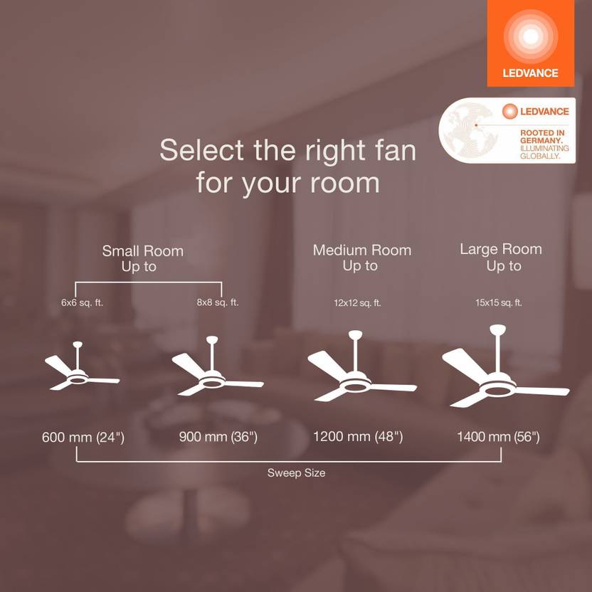 ledvance Aero Master Maxx Energy Saving 1200 mm Ceiling Fan-6